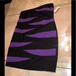 Ruby rox Purple & Black Mini Dress